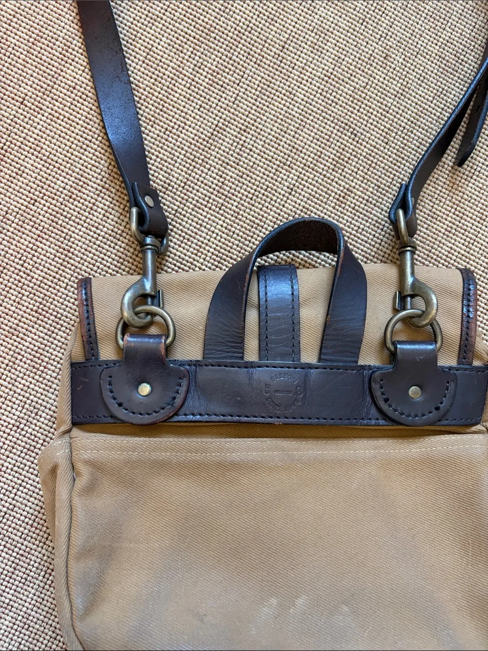 FILSON RUGGED TWILL SMALL FIELD BAG